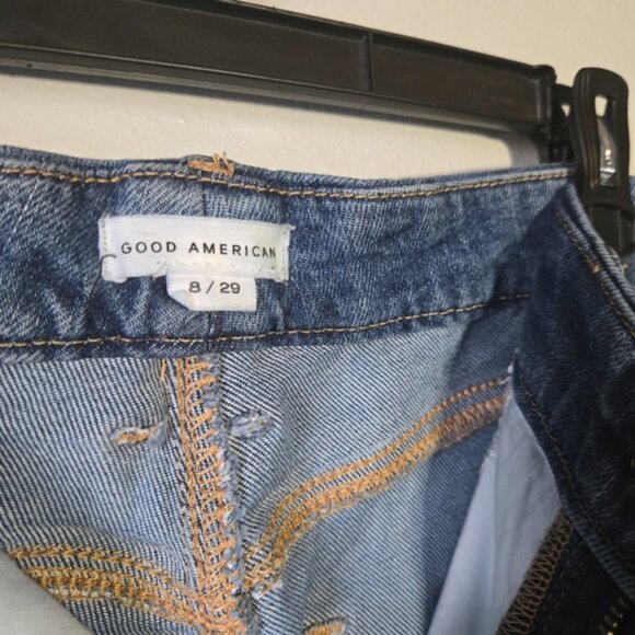 Good American Good Legs Distressed Skinny Jeans – Size 8/29 - Picture 7 of 8